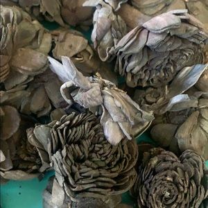 Black Floral Vase Filler - Halloween Decor